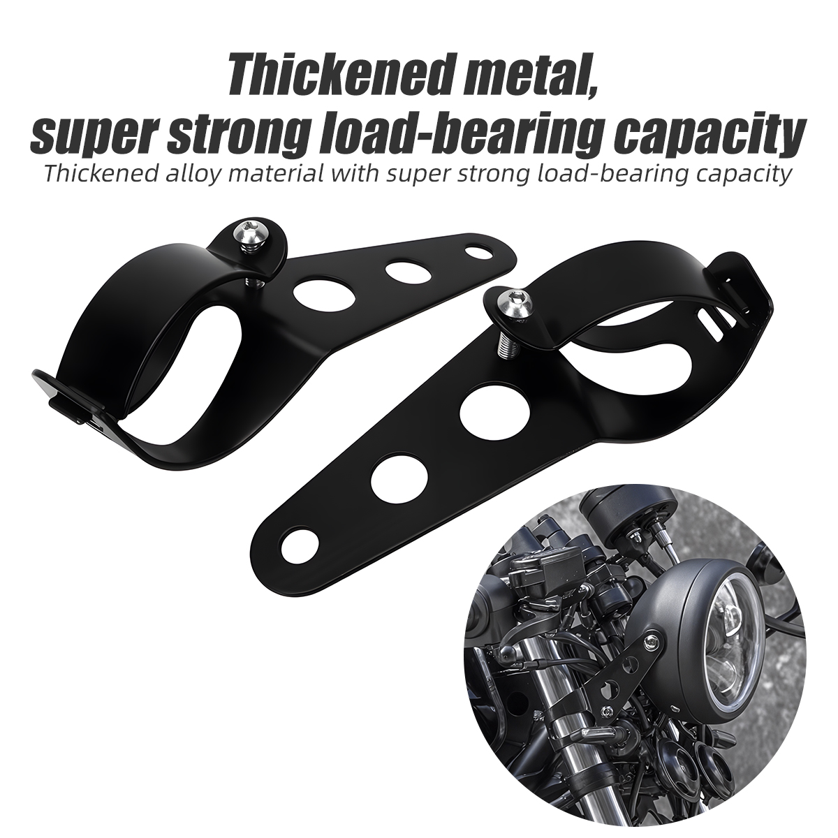 Outdoor Power Xtreme - Braket Pemasangan Lampu Depan Motor Universal