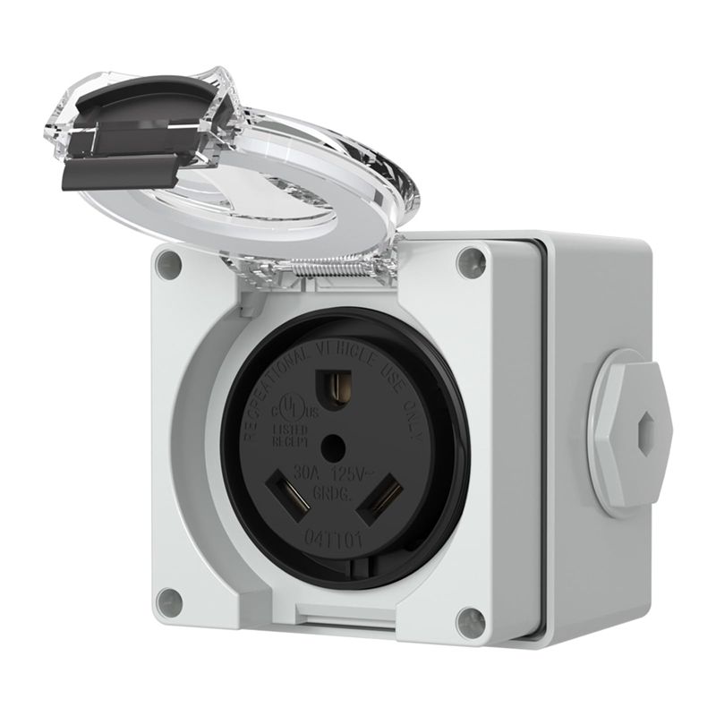 Outdoor Power Receptacle Box - Kotak Stopkontak ABYP NEMA TT-30R 30Amp,