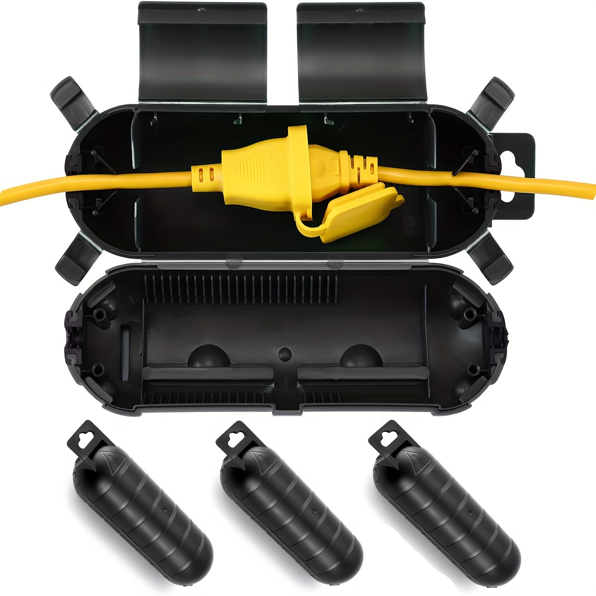 Extension Cord Outdoor - Tutup keamanan pelindung koneksi steker kabel