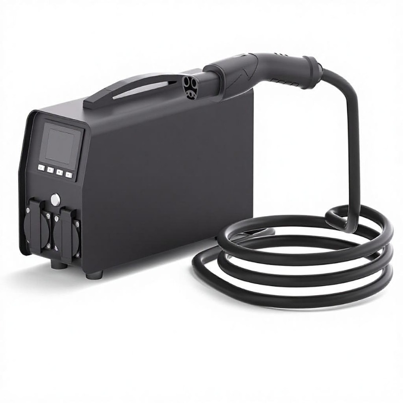Outdoor Power Adapter - Inverter Portabel Ev Discharge Converter DC