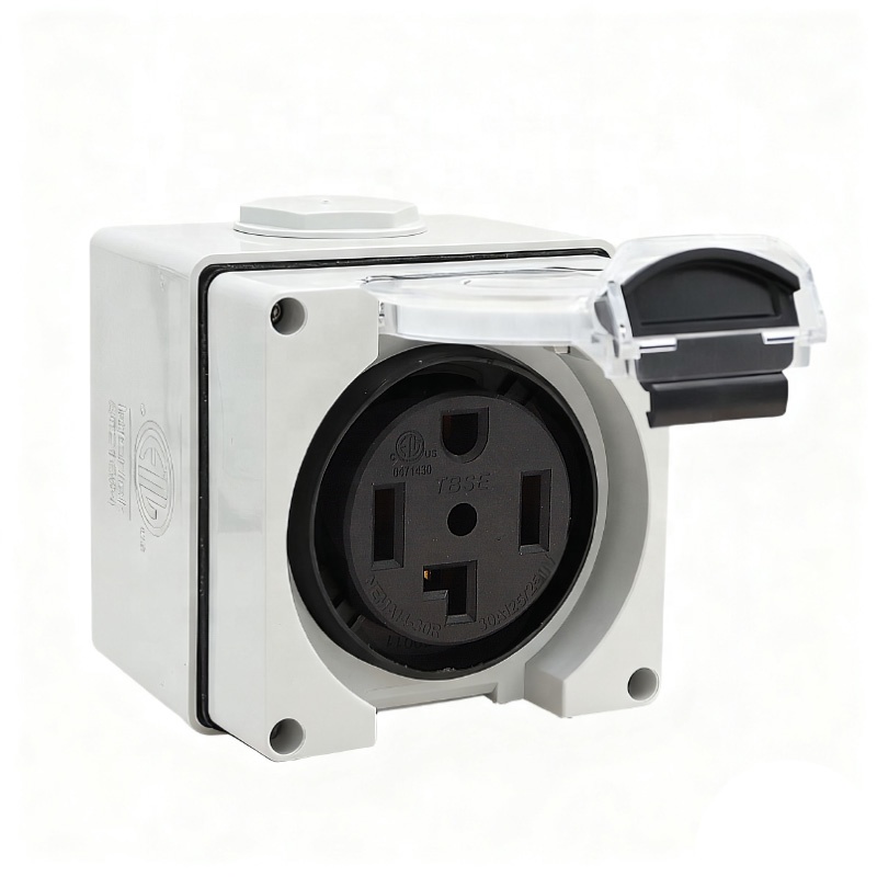 Outdoor Power Receptacle Box - Kotak Stopkontak 30Amp NEMA 14-30R Receptacle