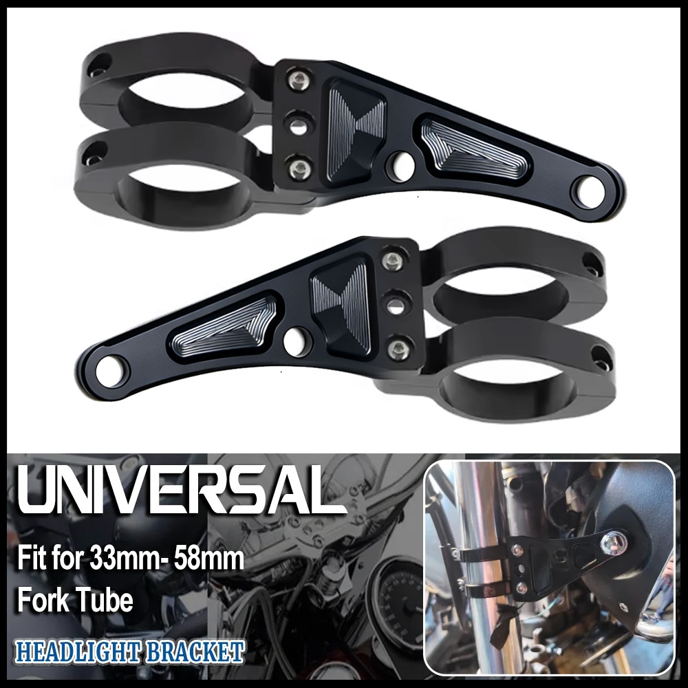 Outdoor Power Xtreme - Klem Dudukan Lampu Depan Universal 33mm-58mm,