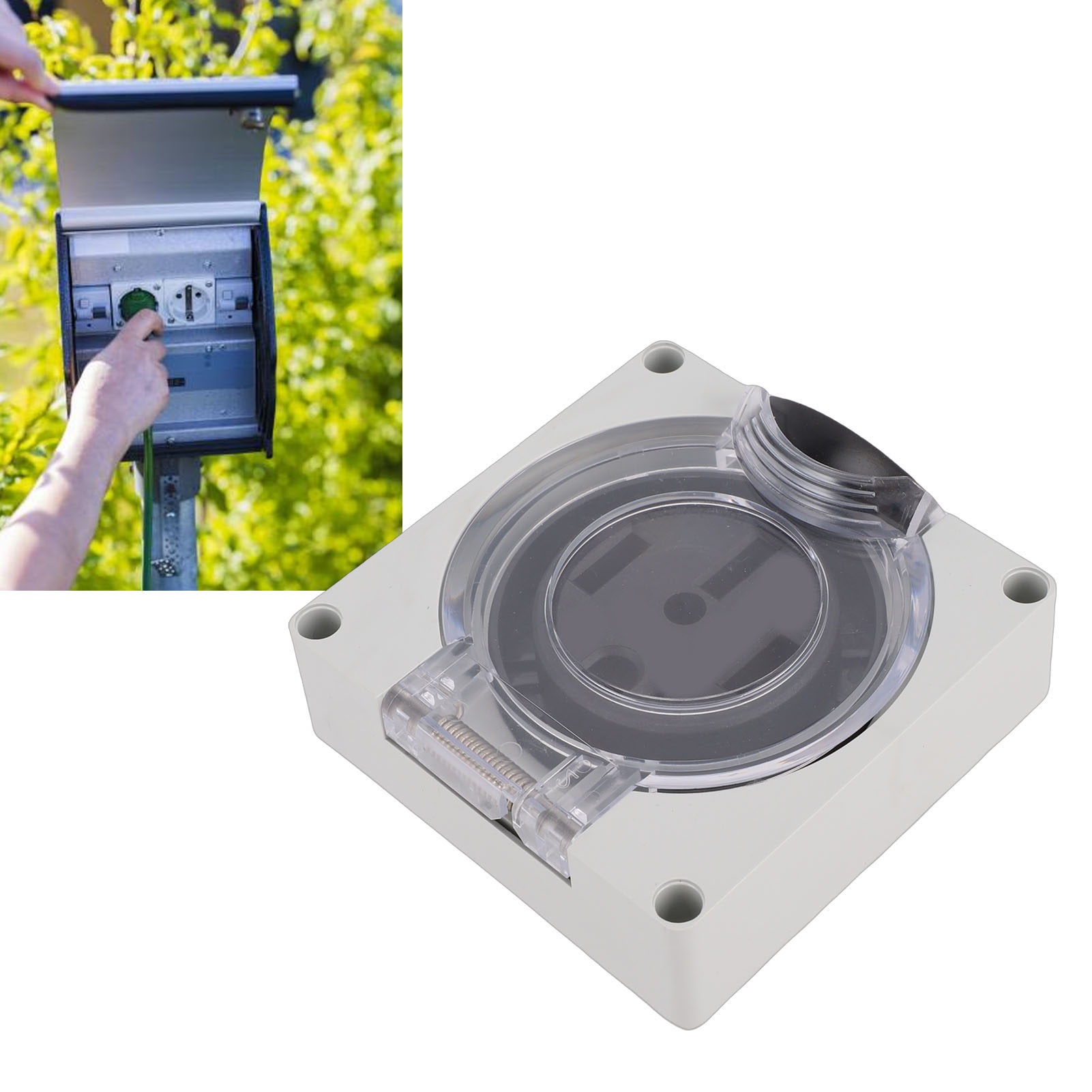 Outdoor Power Receptacle Box - Stopkontak Industri NEMA L14-50R dengan Pengunci,