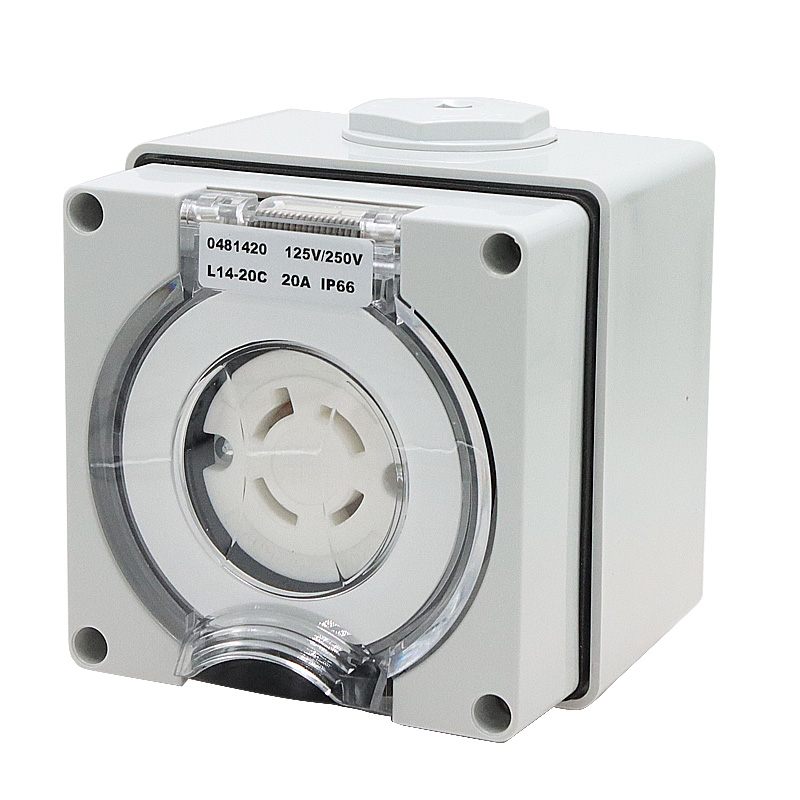 Outdoor Power Receptacle Box - Kotak Stopkontak Listrik Generator RV 125/250V