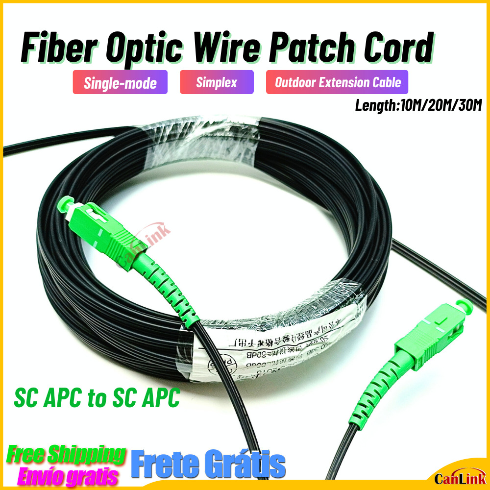 Extension Cord Outdoor - Kawat serat optik ke APC SC