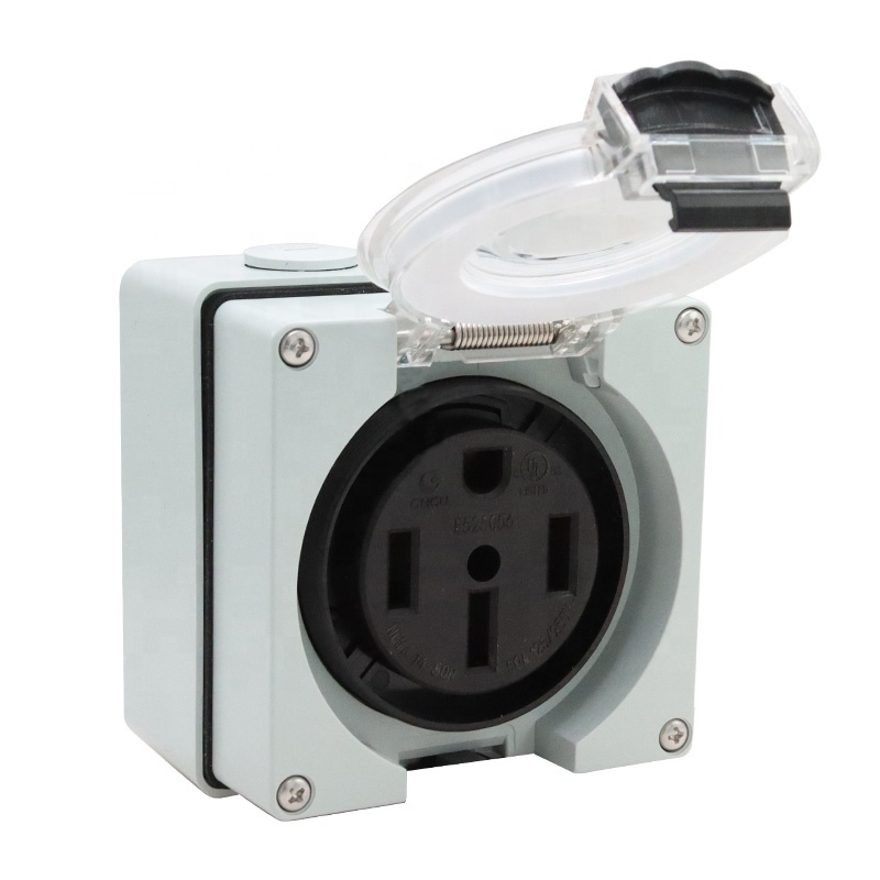 Outdoor Power Receptacle Box - Kotak Stopkontak Listrik RV Generator 50