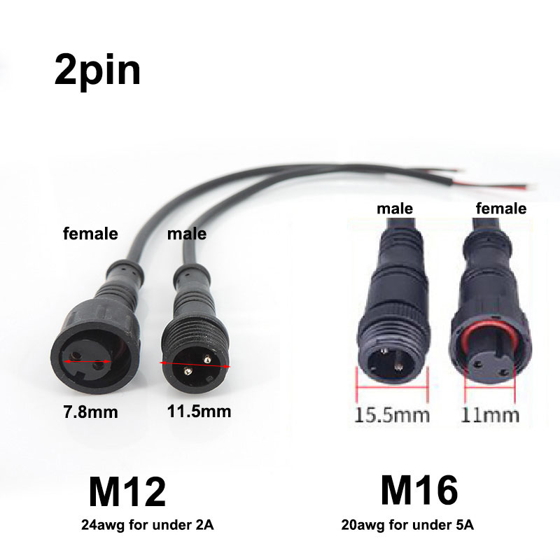 Konektor Kabel Daya Tahan Air  - Outdoor Power Jack ulasan dan harga
