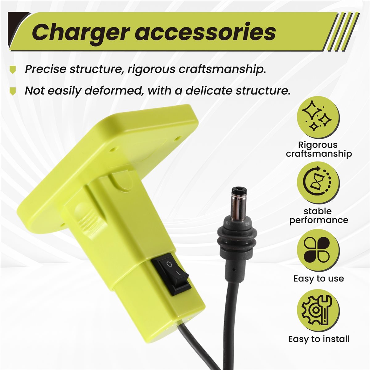 Pengisi Daya Baterai Berkualit - Outdoor Power Jack ulasan dan harga