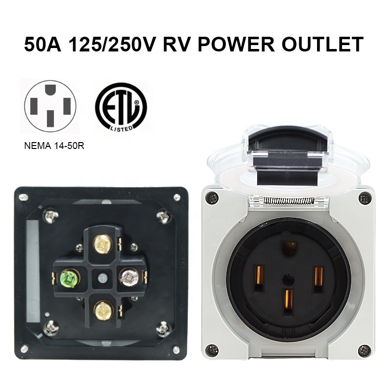 Kotak Stopkontak Listrik RV Ge - Outdoor Power Receptacle Box ulasan dan harga