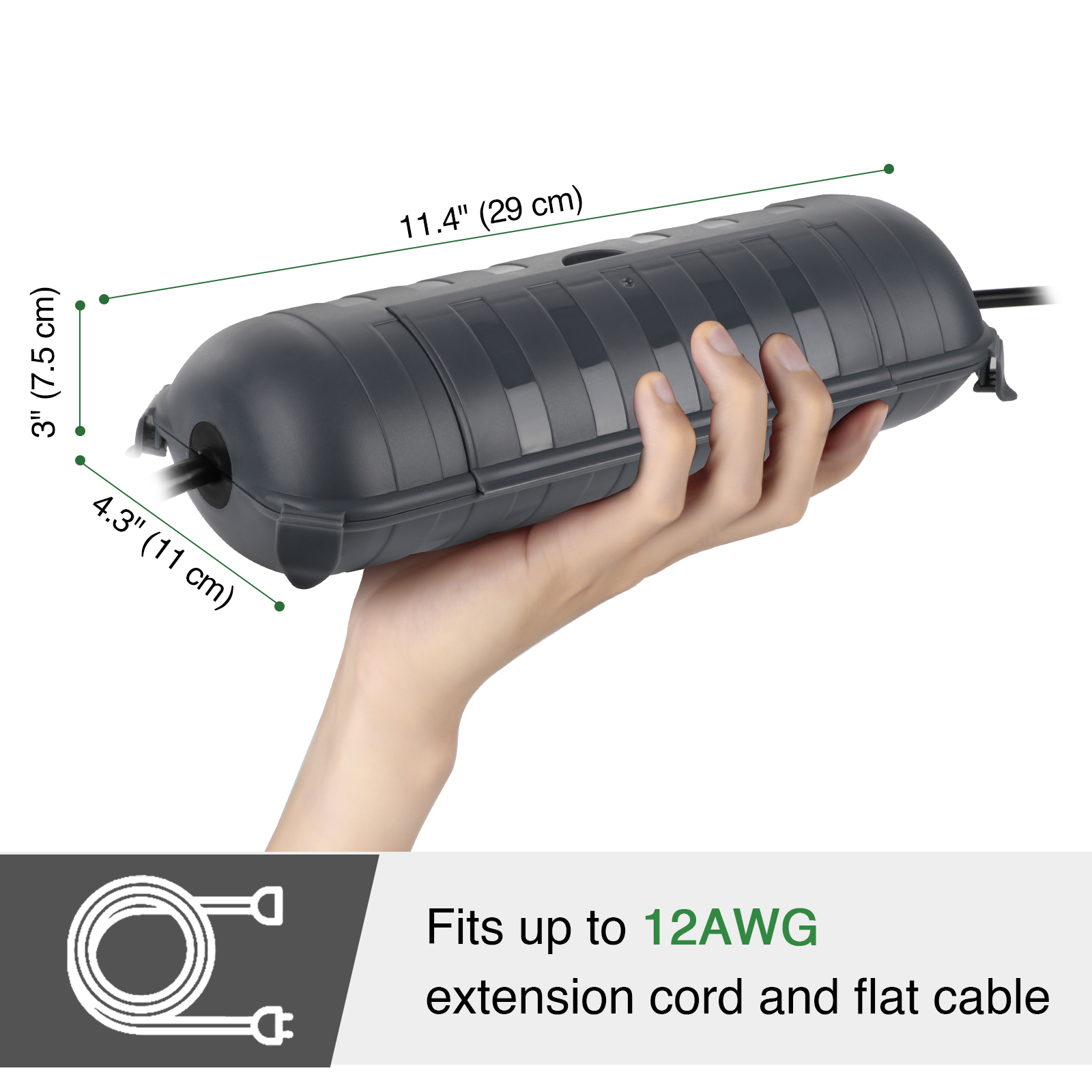 Penutup Kabel Kotak Listrik Lu - Extension Cord Outdoor ulasan dan harga