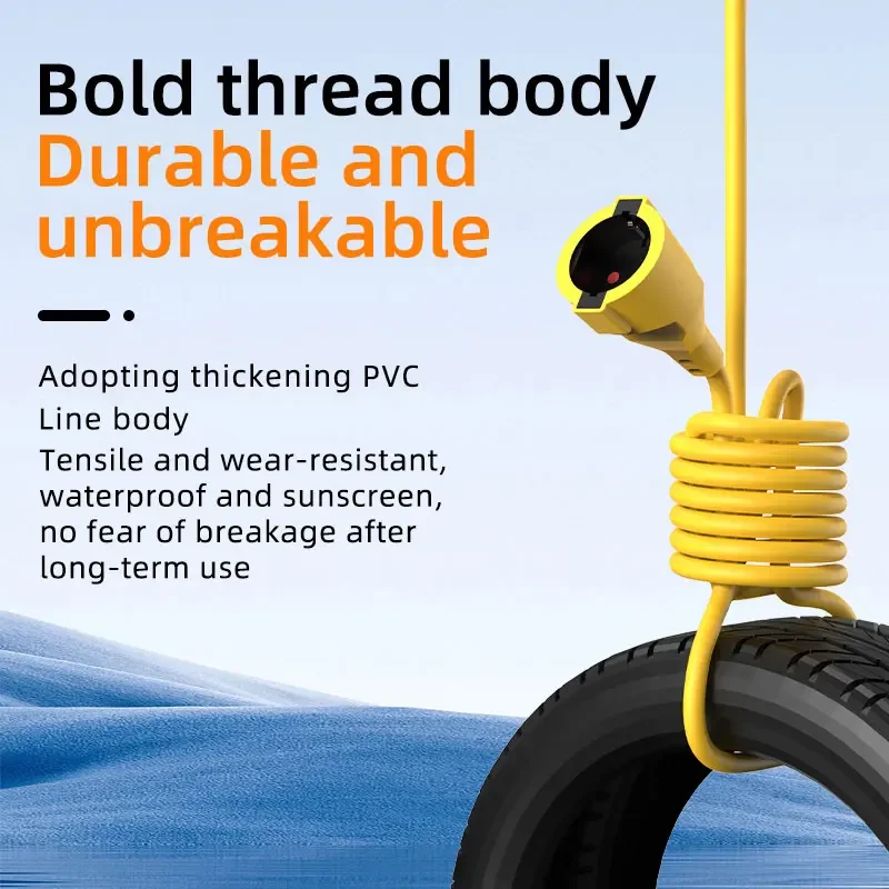Stop Kontak Listrik EU Schuko  - Extension Cord Outdoor ulasan dan harga