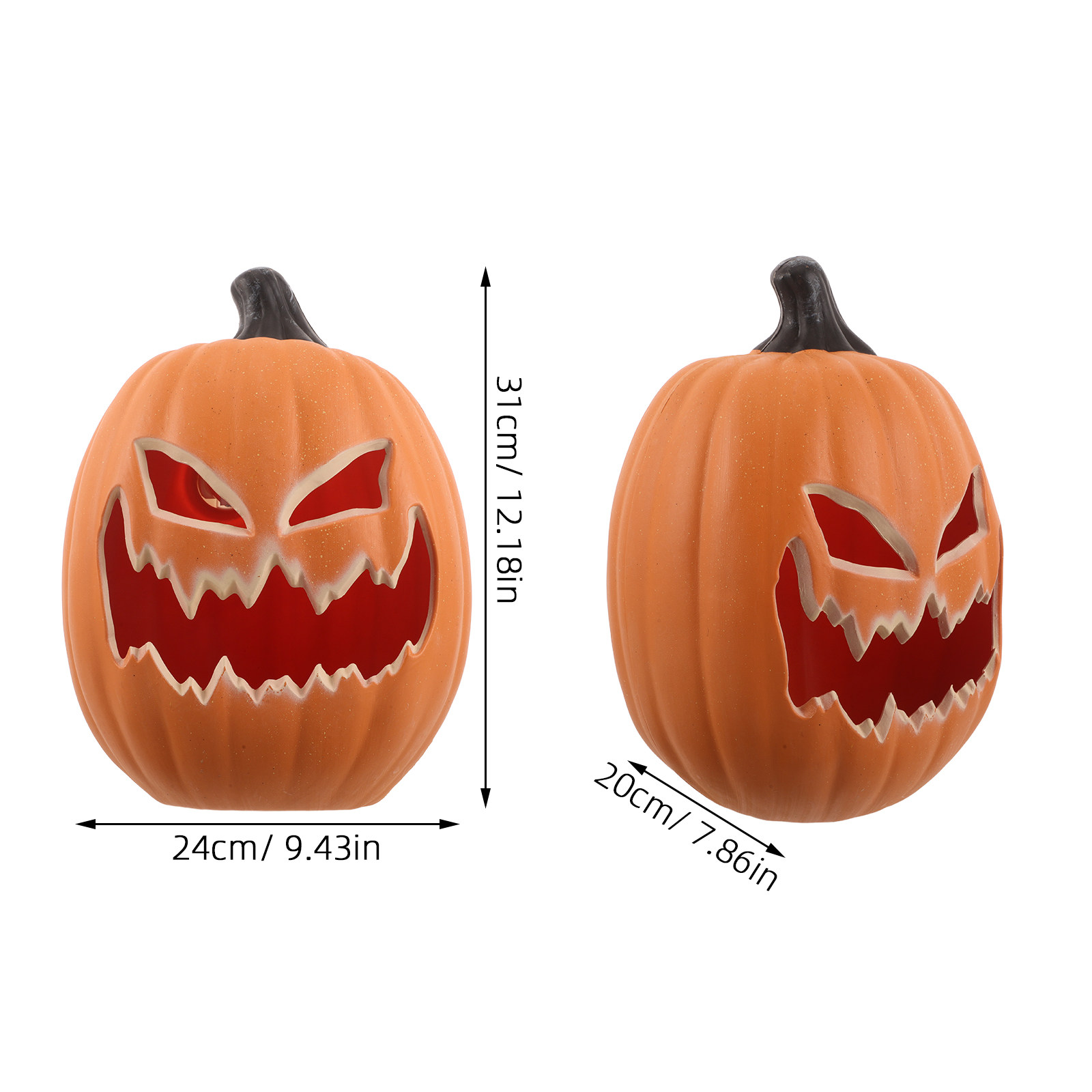 Lampu Labu Halloween Berlubang - Outdoor Power Jack ulasan dan harga
