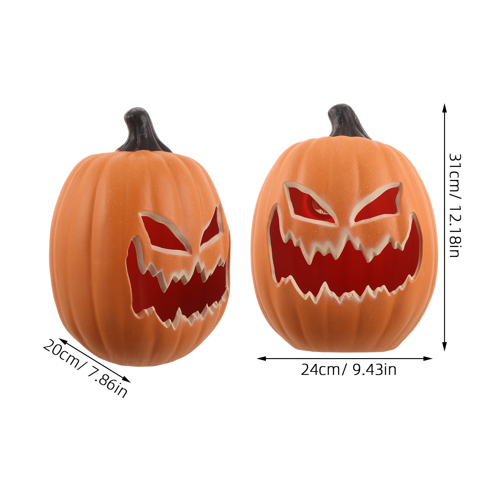 Lampu Labu Halloween Berlubang - Outdoor Power Jack ulasan dan harga