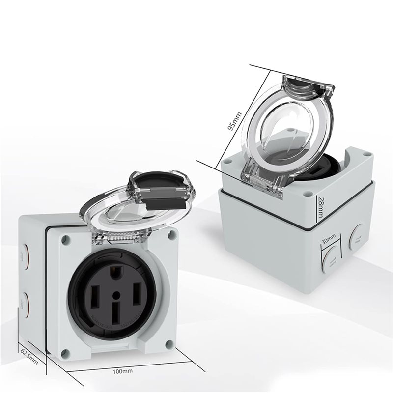 Kotak Stopkontak ABLK 6X 50Amp - Outdoor Power Receptacle Box ulasan dan harga