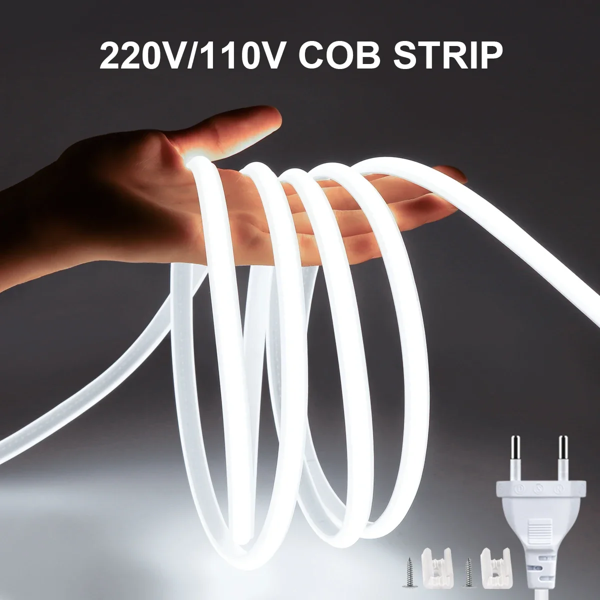 1M-35M 220V 110V COB Lampu Str - Outdoor Power Vac ulasan dan harga