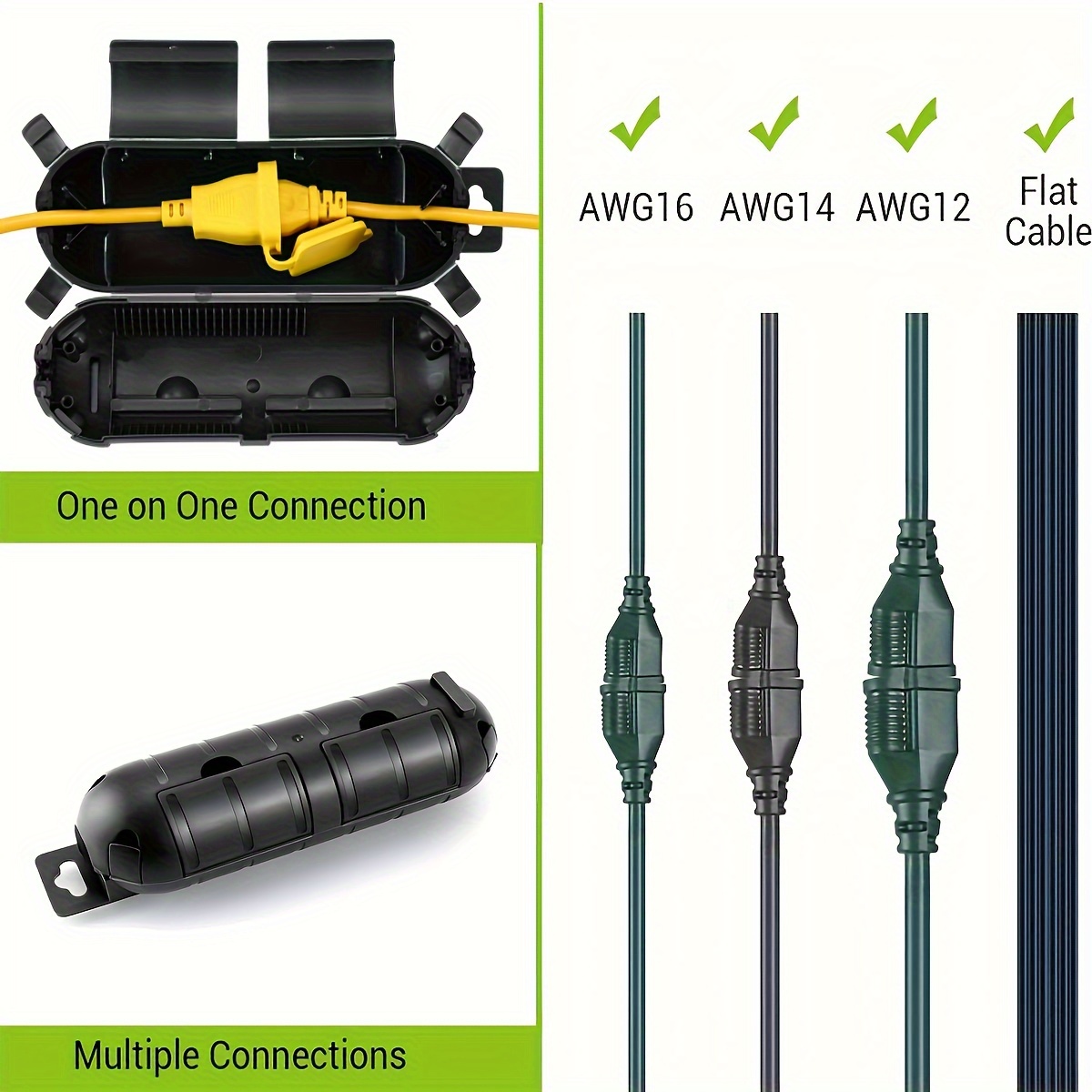 Tutup keamanan pelindung konek - Extension Cord Outdoor ulasan dan harga