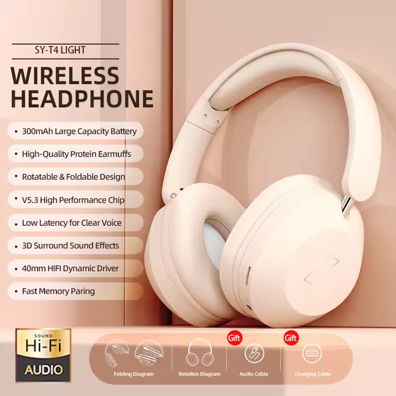 SY-T4 Headset Bluetooth Nirkab - Outdoor Power Jack ulasan dan harga