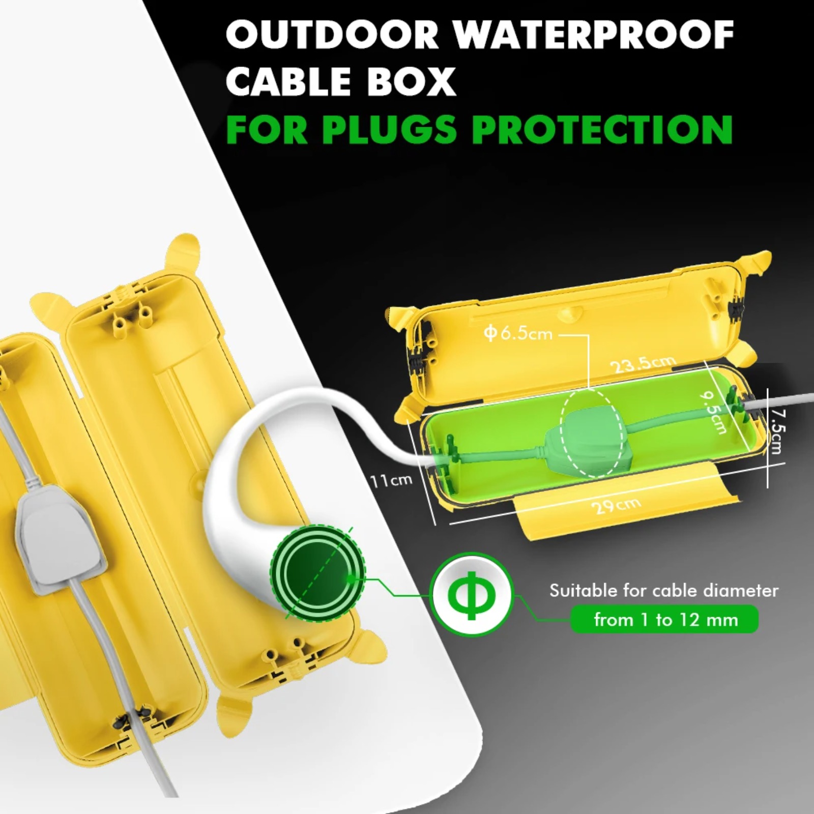 Penutup Kabel Ekstensi Luar Ru - Extension Cord Outdoor ulasan dan harga