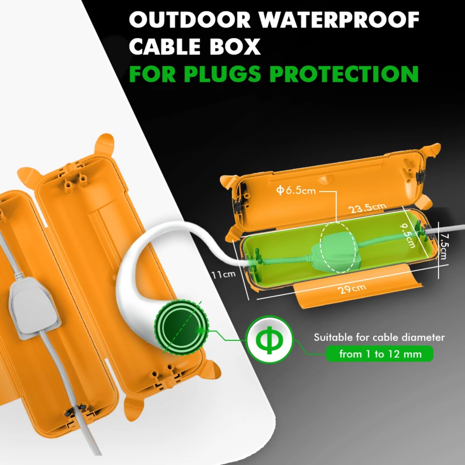 Penutup Kabel Ekstensi Luar Ru - Extension Cord Outdoor ulasan dan harga