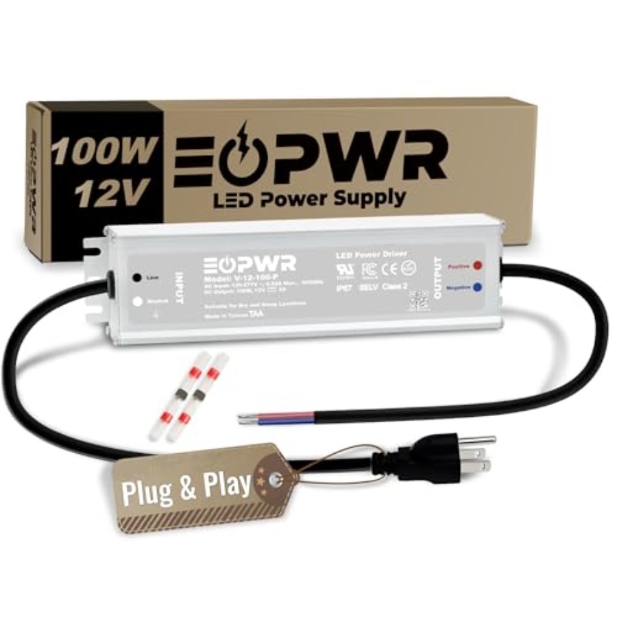 Driver LED Tahan Air IP67 Catu - Outdoor Power Adapter ulasan dan harga