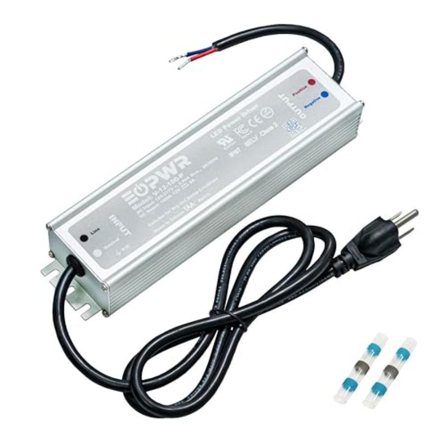 Driver LED Tahan Air IP67 Catu - Outdoor Power Adapter ulasan dan harga