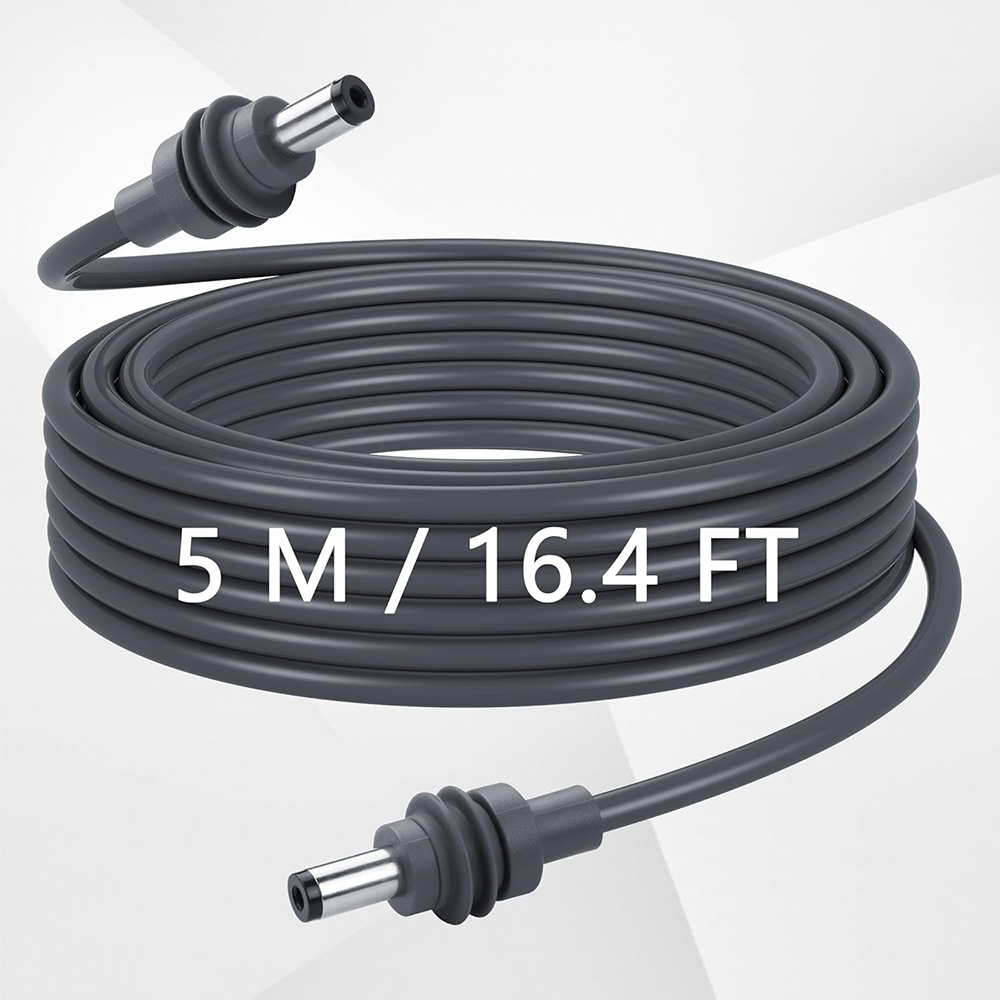 Kabel Daya pengganti, 5M/16.4F - Outdoor Power Jack ulasan dan harga